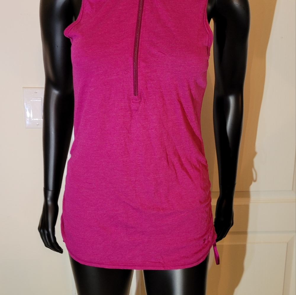 BRAND NEW ARMOUR WOMEN"S CC TRI-BLEND SLEEVELESS HOODY - Picture 4 of 16